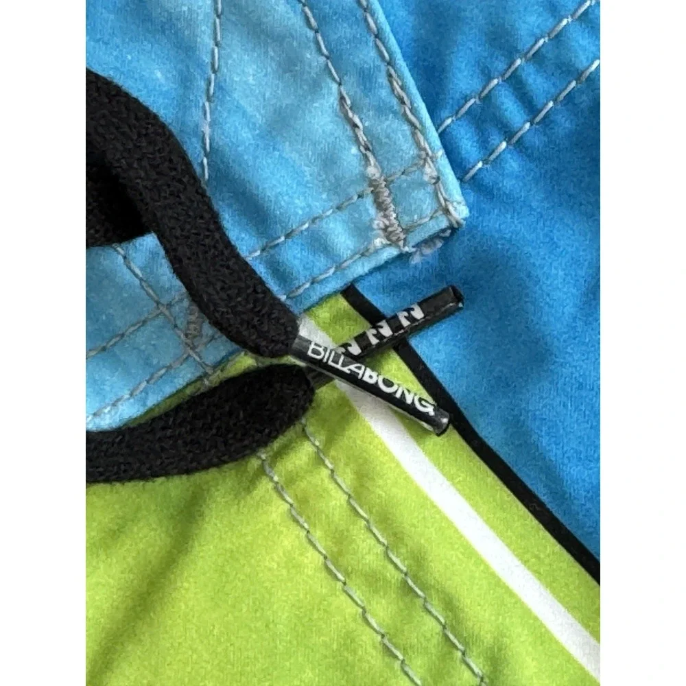 Billabong Boardshorts Mens 38 (actual 36) Checkered Beach Swim Shorts Retro